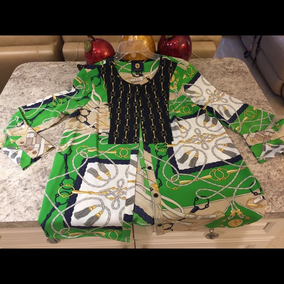 ADRIENNE VITTADINI BLOUSE “GENTLY USED” - Picture 2 of 6